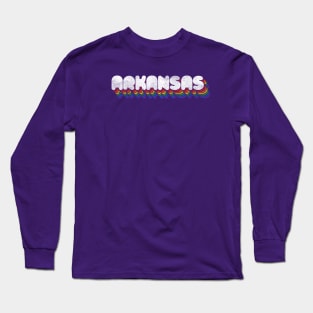 Arkansas Vintage 3-D Long Sleeve T-Shirt